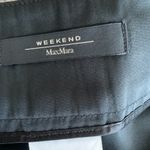 Max Mara Weekend Black Front Pleated Skirt 8 Photo 2
