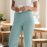 ZARA NWT  RIBBED HIGH WAISTED WIDE LEG PANT SMALL Photo 0