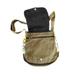 The Collection Royal women's owl crossbody bag Tan Photo 2