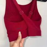 Storia Stori Red Maroon High Neck Sports Bra Crop Top criss cross back 4 XS-S Photo 4