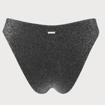 Berlook Black Solid Lurex Bikini Bottom ONLY 66 Size XL Photo 8