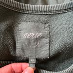Aerie Oversized Hunter Green Sweatshirt-Women’s Size Small Photo 4