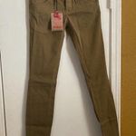 Cycle of Italy women's size 25 low rise olive green jeggings skinny pants 25x31 Photo 0