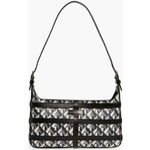 Altuzarra Park Place Leather Monogram Shoulder Bag Black Sparrow Blue Black NWT Photo 2