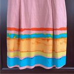 Anthropologie EUC Tracy Reese x  Fit and Flare Malibu Paint Print Dress Size 8 Photo 4