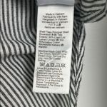 J.Crew|Black and White Striped Linen Blend Top sz XS Black Photo 1