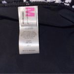 Maiden Form Women’s 2 PC Swimsuit Bikini Black & White Size 34B Top Small Botton Photo 5