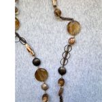 Deborah Gaspar Gemstone Necklace Brown Photo 2