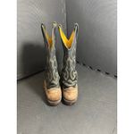 VINTAGE NOCONA BROWN WESTERN COWBOY EMBROIDERED‎ LEATHER BOOTS SIZE 6 C Womens Photo 4
