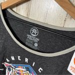 American Fighter  Abington Long Sleeve Tee Gray Two Tone Womens XL Photo 2