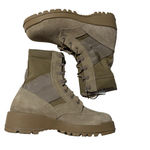 6 Wo's Military Hot weather steel Toe Combat boot, TAN Photo 14