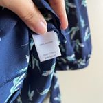 41 HAWTHORN STITCH FIX Bird Print Hope Split Neck Green Size L Photo 2