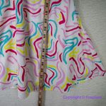 For Love & Lemons New!  Palmer Satin Mini Dress Womens L Cutout Colorful Summer Photo 6