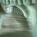 FIGS High Waisted Yola Skinny Scrub Pants green medium Photo 10