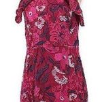 H by Halston Halston Bright Raspberry Dress with Floral lace embroidery Photo 0