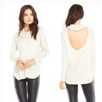 Chaser open back cowl neck thermal Photo 1