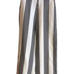 English Factory Striped High-Waisted Wide-Leg Cropped Pants By In XS Photo 0