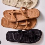 Free People  Hadden Sandal | 6.5 | Cinnamon Brown Suede Leather Sandals Photo 2