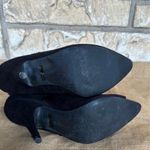 JustFab Elegant Black Suede Ankle Boots just Fab Size 6 Photo 6