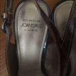 Joan & David Leopard Print Leather Slingback Round Toe Pumps Photo 3