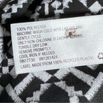 Xhilaration Black and white Aztec print strapless maxi dress size small Photo 6