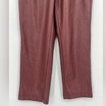 Marc New York Andrew Marc Faux Leather Pant Drawstring Full Control Waistband XS Photo 3