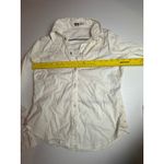 Bejeweled by Susan Fixel White Long Sleeve Button Up Shirt Royal Threads XS Photo 4