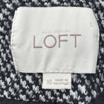 Loft Ann Taylor  black and grey cropped wool-blend peacoat / XS / EUC Photo 1