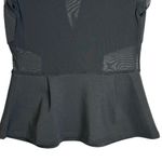 Urban Outfitters Outfitters Silence + Noise Black Mesh Peplum Top Steampunk Whimsy Goth S Photo 6