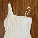Beach Riot Women’s Elise Woven White Asymmetric Tennis Mini Dress With Shorts L Photo 7