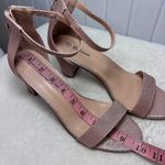 Ralph Lauren Bellanie Pink low block Glitter Rose Gold Strap Size 9 Photo 11