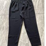Babaton Aritzia  Black Crepe Cohen Tapered Ankle Trouser Pants High Rise 8 Photo 3