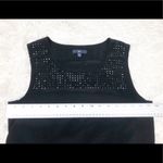 Gap  Black Sleeveless Rhinestone Sleeveless Top Size XS Photo 4
