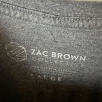2019 Zac Brown Band T Shirt Gray Large L Graphic Tee Cotton Short Sleeve Solid Photo 3