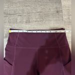 Fabletics Oasis PureLuxe High-Waisted 7/8 Legging in Burgundy Photo 6