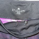 Adidas Shorts Womens Small Black Purple Running Shorts Athletic Gym Loose Lined Photo 7