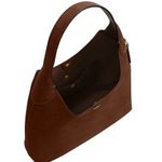 Coach  Large Suede Brooklyn 39 Shoulder Bag Warm Brown Photo 2