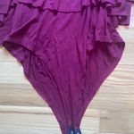 Maroon Bodysuit Red Size M Photo 3