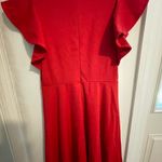 Maeve Christmas by Anthropologie red dress size small. NWOT Photo 8