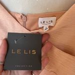 Le lis Peach Faux Wrap Ruffle Mini Dress Photo 4