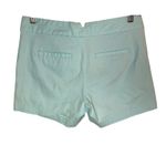 Banana Republic Shorts Cool Aqua Womens SIZE 2 Flat Front Preppy Summer Photo 1