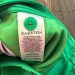 Babaton Aritzia  Command Cropped Vegan Leather Pant Size 4 In Gloss Green Photo 9