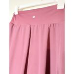 Halara  High Low Ruffle Pocket Flair Skirt Skort Athleisure Comfort Burgundy XS Photo 3