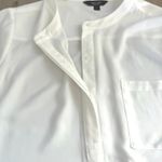 Vera Wang Simply Vera  Women’s White Pleated Popover Sz L Photo 5