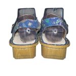 Alegria Kendra Birdland Mosaic Hummingbird Blue Comfort Sandals Womens 39 US 8.5 Photo 3