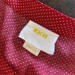 Maeve Anthropologie Chatham Polka Dot Blouse - size medium Photo 3