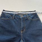 NYDJ  Womens Size 4 Blue Dark Wash Denim Jeans Straight‎ Tummy Tuck Five Pockets Photo 4