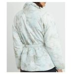 BLANK NYC  Size M Puffer Jacket Anthropologie Bennie Blue White Coat Cozy Outdoor Photo 2