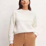 Everlane NWT The ReNew Fleece Oversized Crew Photo 0