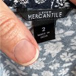 J.Crew Women's Navy And White Floral Faux Wrap Mini Dress Size 2 Photo 8